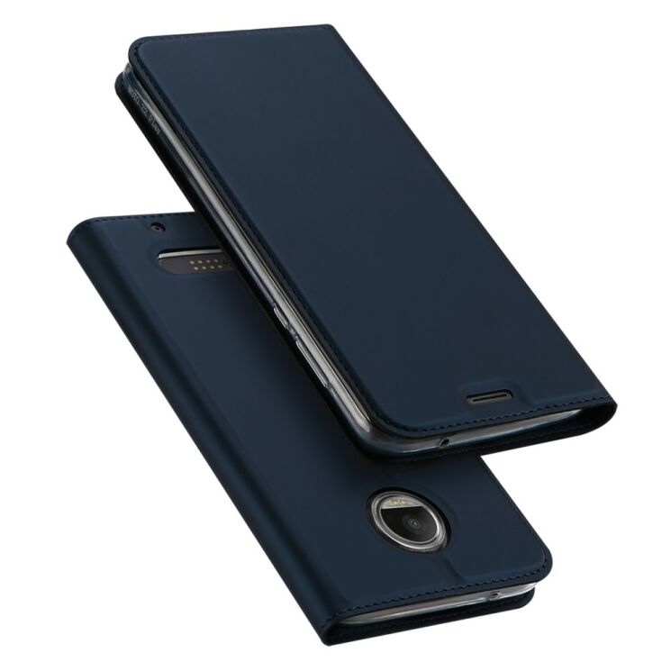 Чохол-книжка DUX DUCIS Skin Pro для Motorola Moto Z2 - Dark Blue: фото 1 з 5