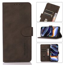 Чохол-книжка KHAZNEH Retro Wallet для Samsung Galaxy M32 (M325) - Brown: фото 1 з 10