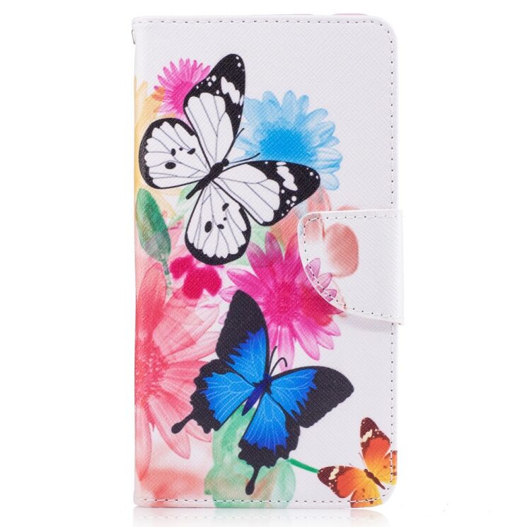 Чехол-книжка UniCase Color Wallet для Nokia 5 - Butterfly in Flowers: фото 2 из 8