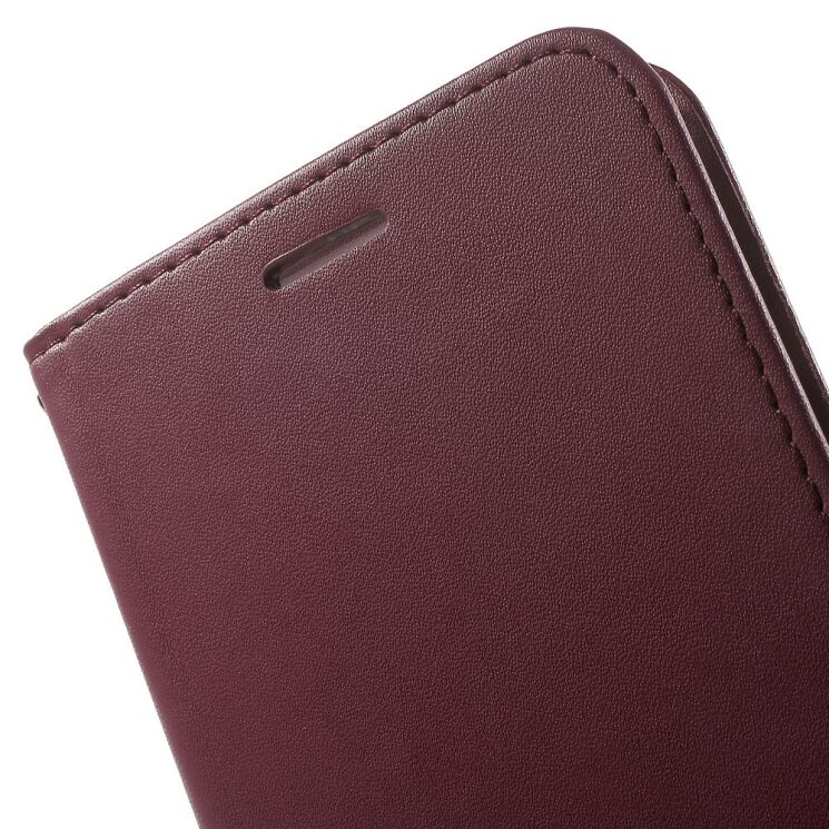 Чехол ROAR KOREA Classic Leather для Samsung Galaxy J7 (J700) / J7 Neo (J701) - Wine Red: фото 7 из 9