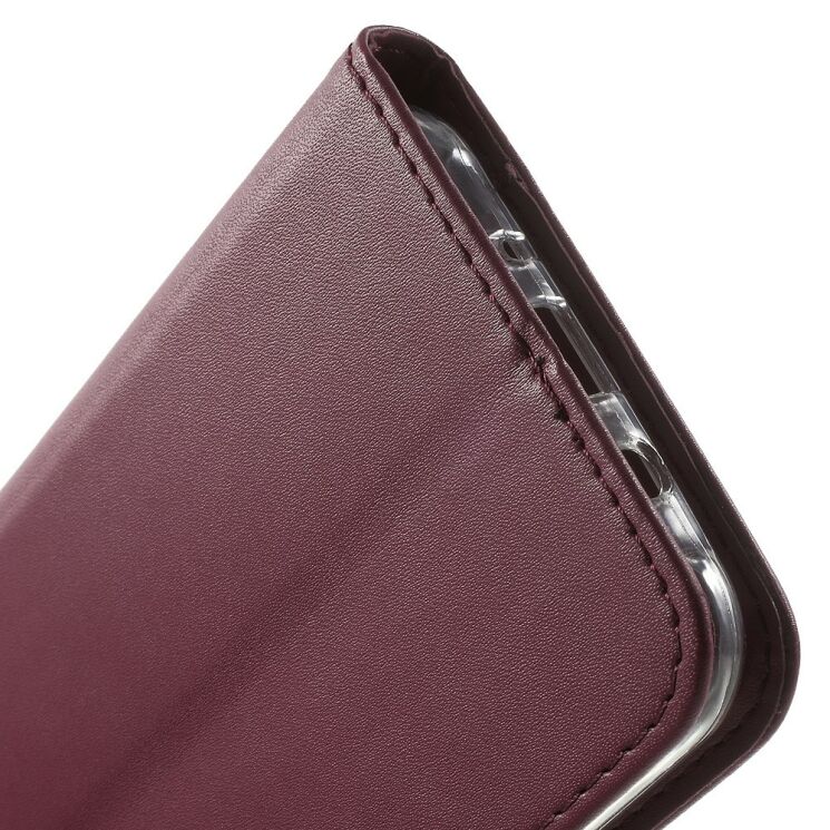 Чехол ROAR KOREA Classic Leather для Samsung Galaxy J7 (J700) / J7 Neo (J701) - Wine Red: фото 8 из 9