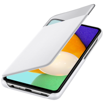 Чохол Smart S View Wallet Cover для Samsung Galaxy A52 (A525) / A52s (A528) EF-EA525PWEGRU - White: фото 1 з 4