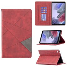Чохол UniCase Geometric Style для Samsung Galaxy Tab A7 Lite (T220/T225) - Red: фото 1 з 8