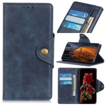 Чехол UniCase Vintage Wallet для Samsung Galaxy S22 - Blue: фото 1 из 11
