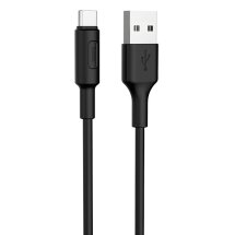 Кабель Hoco X25 Soarer USB to Type-C (2A, 1m) - Black: фото 1 из 7
