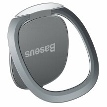 Кольцо-держатель для смартфона Baseus Invisible Ring (SUYB-0S) - Silver: фото 1 из 16