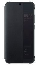 Оригінальний чохол-книжка Smart View Flip Cover для Huawei Honor 10 - Black: фото 1 з 4