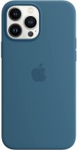 Оригинальный чехол Silicone Case with MagSafe для Apple iPhone 13 Pro Max (MM2Q3ZE/A) - Blue Jay: фото 1 из 3