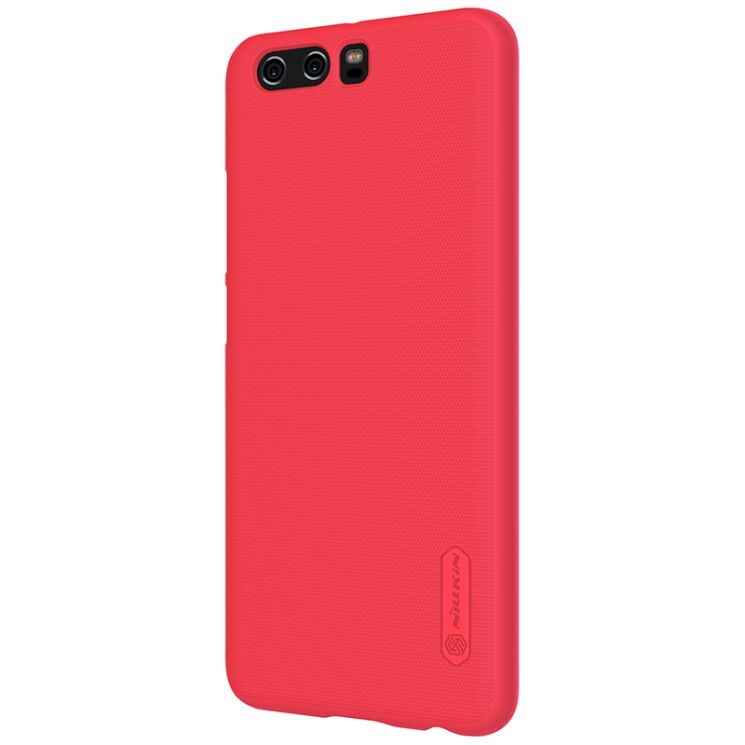 Пластиковий чохол NILLKIN Frosted Shield для Huawei P10 Plus - Red: фото 4 з 14