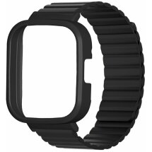 Ремешок Deexe Magnetic Band для Xiaomi Redmi Watch 3 - Black: фото 1 из 3