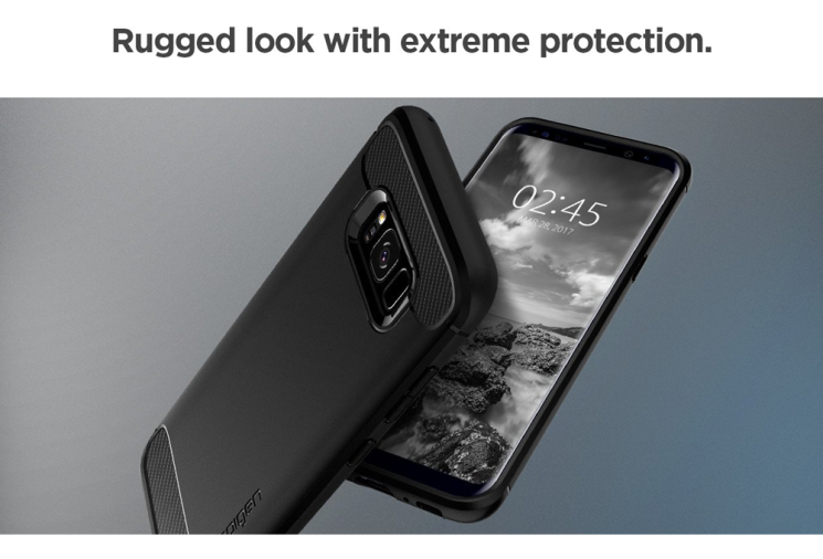 SGP Rugged Armor Захисна накладка для Samsung Galaxy S8 (G950): фото 11 з 13
