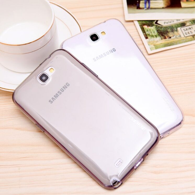 Силиконовая накладка Leiers Ice Series для Samsung Galaxy Note 2 (N7100) - Purple: фото 4 з 8