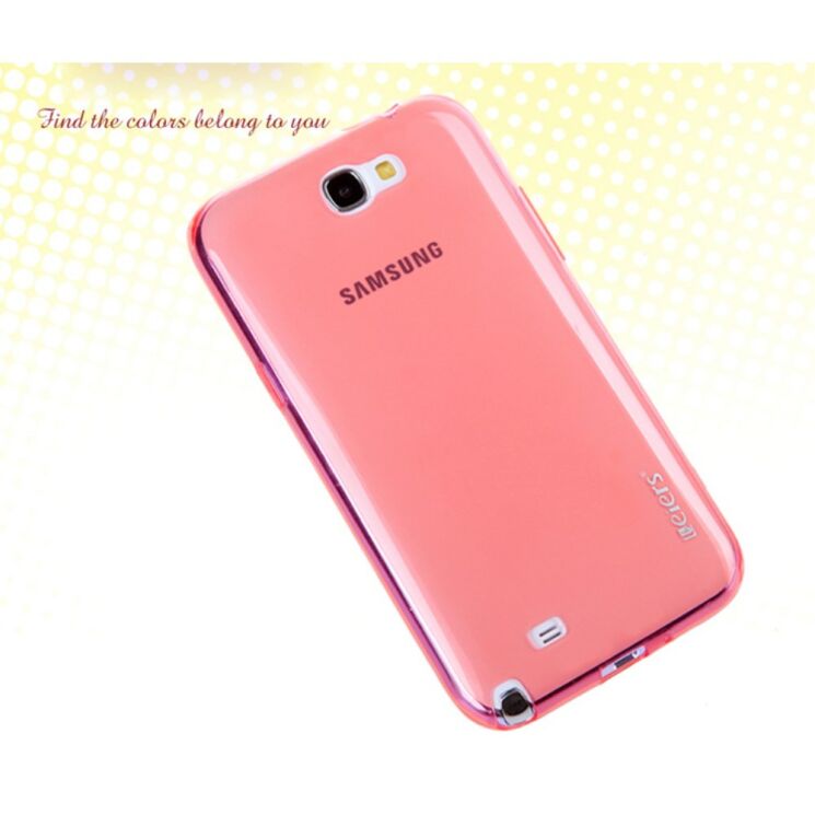 Силиконовая накладка Leiers Ice Series для Samsung Galaxy Note 2 (N7100) - Purple: фото 7 из 8