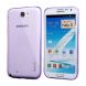Силиконовая накладка Leiers Ice Series для Samsung Galaxy Note 2 (N7100) - Purple (SGN2-7151V). Фото 1 з 8