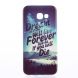 Силіконовий (TPU) чохол Deexe Life Style для Samsung Galaxy A3 2017 (A320) - Dream Will Live Forever (121314J). Фото 1 з 3