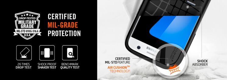 Захисна накладка Spigen SGP Slim Armor для Samsung Galaxy S7 (G930) - Shimmery White: фото 11 з 13