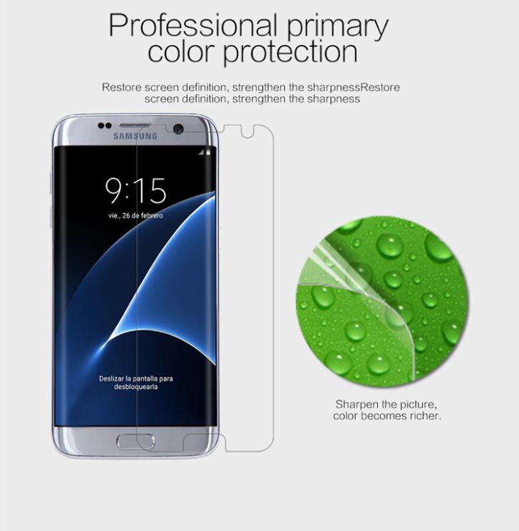 Захисна плівка NILLKIN Crystal для Samsung Galaxy S7 edge (G935): фото 3 з 7