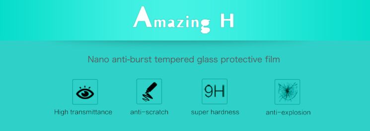 Защитное стекло NILLKIN Amazing H для Lenovo Vibe K5/K5 Plus: фото 2 из 14
