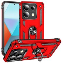 Захисний чохол Deexe Armor Case для Xiaomi Redmi Note 13 Pro 5G / Poco X6 - Red: фото 1 з 7