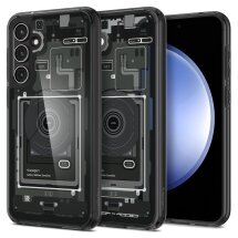 Захисний чохол Spigen (SGP) Ultra Hybrid Zero One для Samsung Galaxy S23 FE - Black: фото 1 з 16
