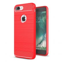 Захисний чохол UniCase Carbon для iPhone 7 Plus - Red: фото 1 з 8