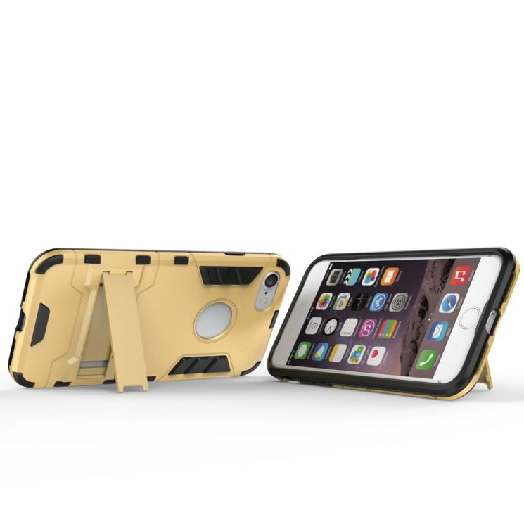 Защитный чехол UniCase Hybrid Cover для iPhone SE 2 / 3 (2020 / 2022) / iPhone 8 / iPhone 7 - Gold: фото 5 из 7