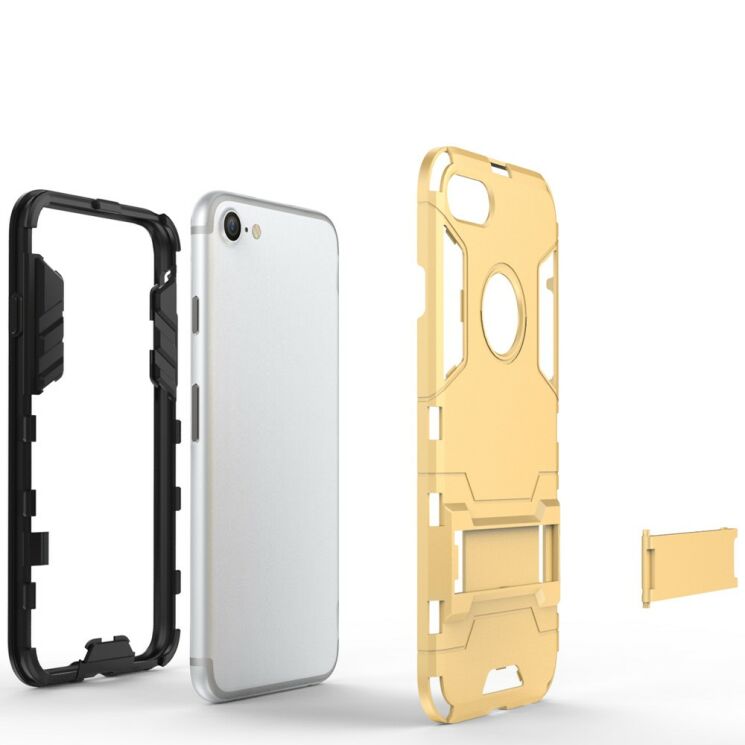 Защитный чехол UniCase Hybrid Cover для iPhone SE 2 / 3 (2020 / 2022) / iPhone 8 / iPhone 7 - Gold: фото 7 из 7