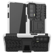 Защитный чехол UniCase Hybrid X для Motorola Edge 20 Pro - White: фото 1 из 11