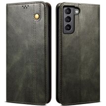 Защитный чехол UniCase Leather Wallet для Samsung Galaxy S22 - Green: фото 1 из 30