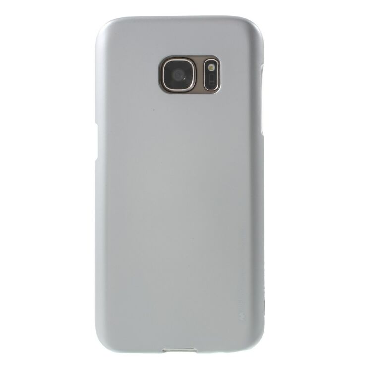 Захисна накладка MERCURY iJelly для Samsung Galaxy S7 (G930) - Silver: фото 2 з 7