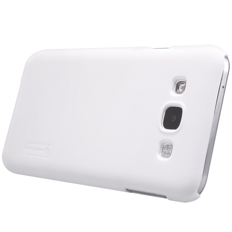 Пластиковая накладка Nillkin Frosted Shield для Samsung Galaxy E5 (E500) - White: фото 4 з 12