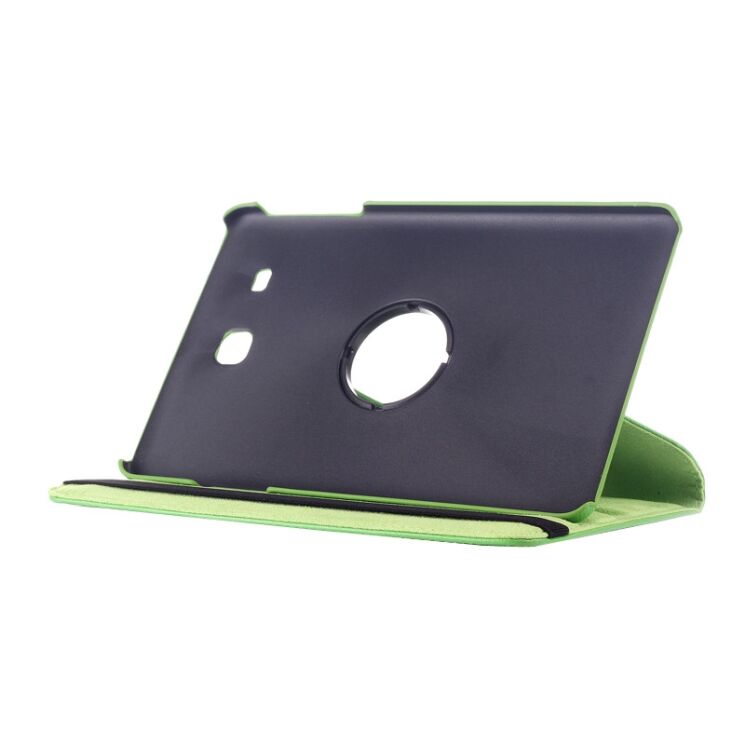 Вращающийся чехол Deexe Rotation для Samsung Galaxy Tab E 9.6 (T560/561) - Green: фото 6 из 7