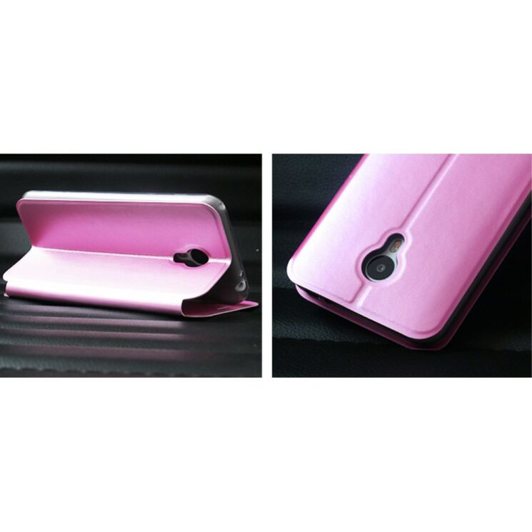 Чехол MOFI Classic Flip для Meizu M3 Note - Pink: фото 2 из 2