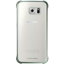 Захисна накладка Clear Cover для Samsung S6 EDGE (G925) EF-QG925BBEGRU - Green: фото 1 з 3