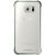 Защитная накладка Clear Cover для Samsung S6 EDGE (G925) EF-QG925BBEGRU - Green: фото 1 из 3
