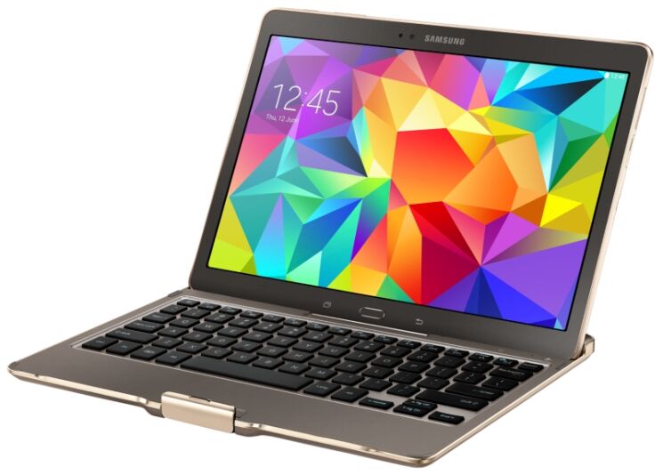 Чохол-клавіатура для Samsung Galaxy Tab S 10.5 EJ-CT800RAEGRU - Bronze: фото 1 з 10