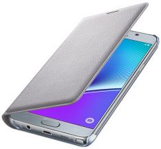 Чохол Flip Wallet для Samsung Galaxy Note 5 (N920) EF-WN920PBEGRU - Silver: фото 1 з 8