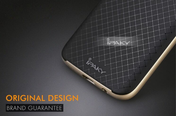 Защитная накладка IPAKY Hybrid Cover для Samsung Galaxy S7 (G930) - Silver: фото 9 из 11