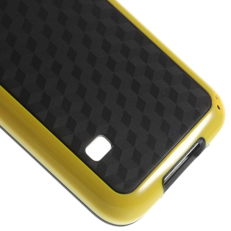 Силиконовая накладка Dexee Cube Pattern для Samsung Galaxy S5 mini (G800) - Yellow: фото 5 з 6