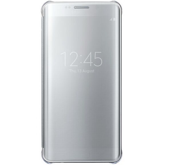 Чехол Clear View Cover для Samsung Galaxy S6 edge+ EF-ZG928CFEGRU - Silver: фото 2 из 5