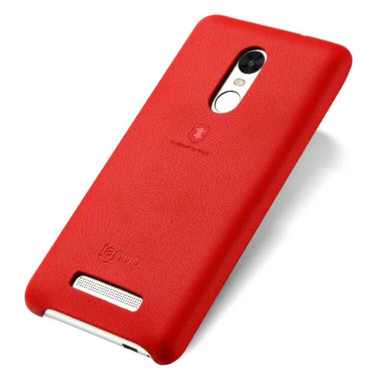 Захисний чохол LENUO Music Case II для Xiaomi Redmi Note 3 Pro Special Edition - Red: фото 1 з 14