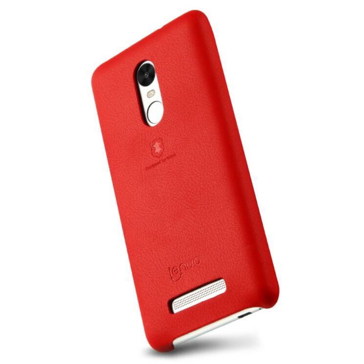 Защитный чехол LENUO Music Case II для Xiaomi Redmi Note 3 Pro Special Edition - Red: фото 2 из 14