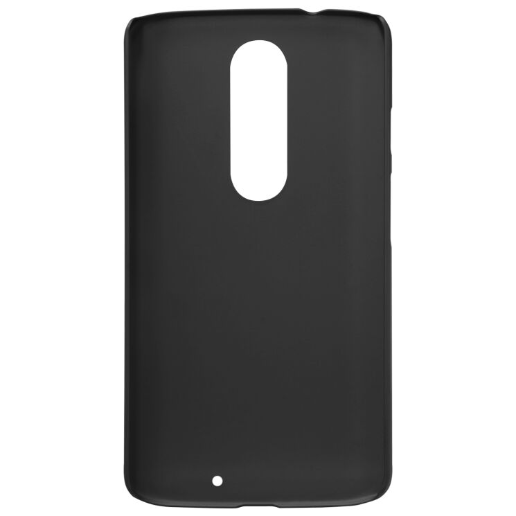 Пластиковая накладка NILLKIN Frosted Shield для Motorola Moto X Force - Black: фото 6 з 17