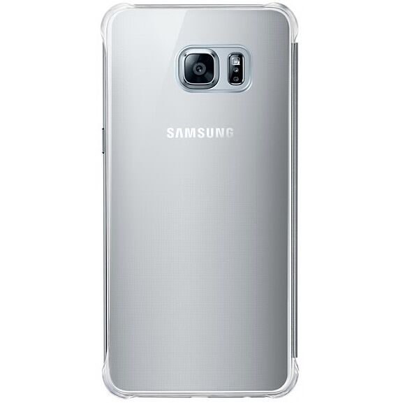 Чехол Clear View Cover для Samsung Galaxy S6 edge+ EF-ZG928CFEGRU - Silver: фото 4 из 5