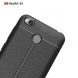 Защитный чехол Deexe Leather Cover для Xiaomi Redmi 4X - Black (174037B). Фото 6 из 12
