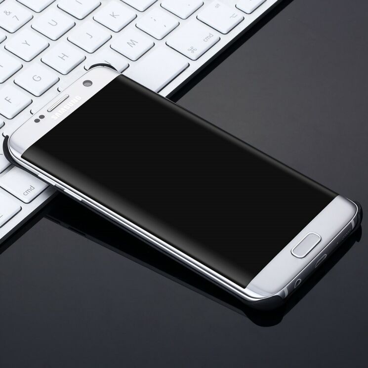 Пластиковий чохол X-LEVEL Slim для Samsung Galaxy S7 edge (G935) - Black: фото 3 з 9