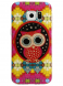 Силиконовая накладка Deexe Life Style для Samsung Galaxy S7 (G930) - Mosaic Owl (115202C). Фото 1 з 5