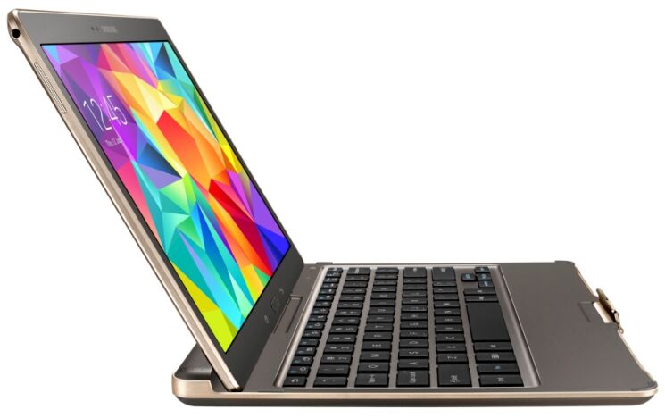 Чехол-клавиатура для Samsung Galaxy Tab S 10.5 EJ-CT800RAEGRU - Bronze: фото 6 из 10
