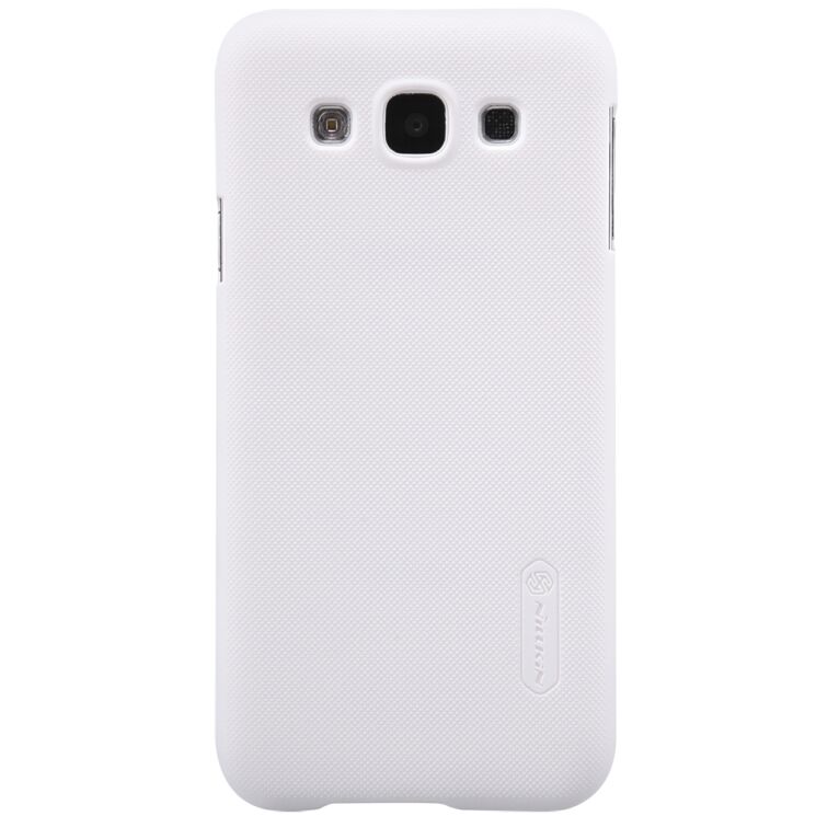Пластиковая накладка Nillkin Frosted Shield для Samsung Galaxy E5 (E500) - White: фото 1 з 12