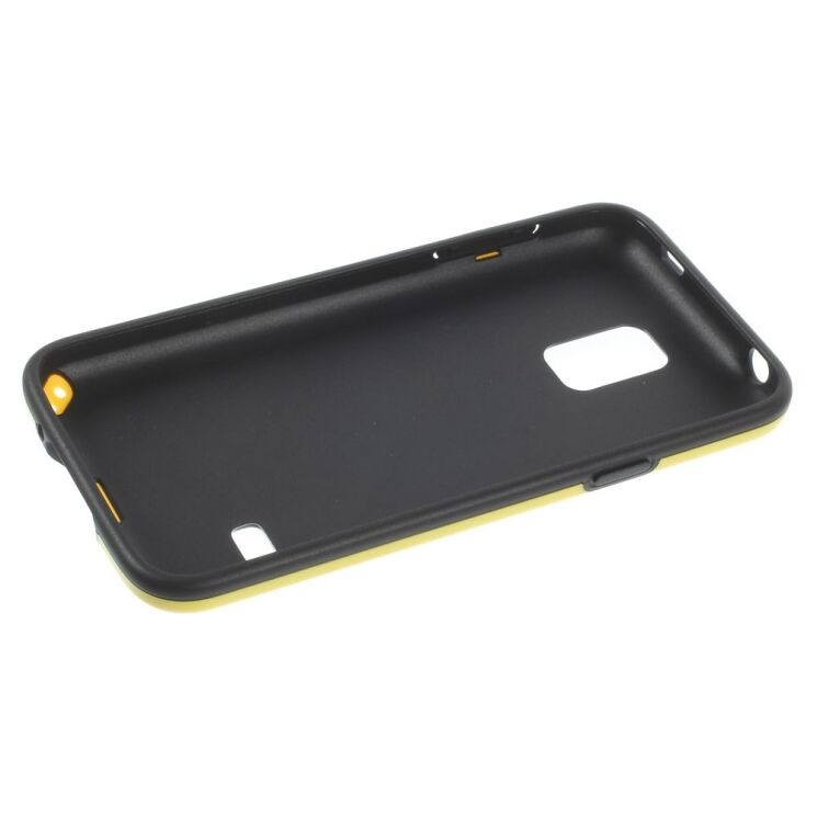 Силиконовая накладка Dexee Cube Pattern для Samsung Galaxy S5 mini (G800) - Yellow: фото 3 из 6